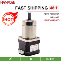 Nema 17 17HS3401S-PG Extruder Gear Stepper Motor Ratio Optional Planetary Gearbox Step 42 Motor OSM Geared For 3D Printer