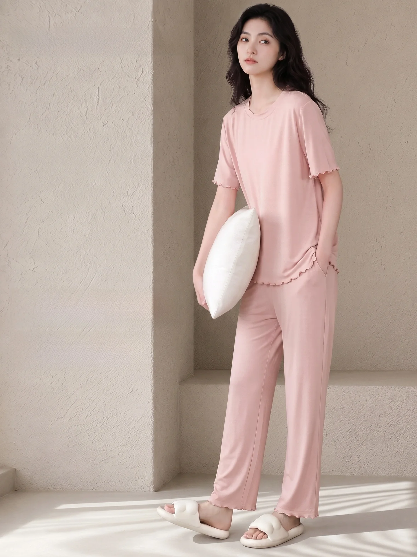 set-pigiama-da-donna-in-fibra-di-bambu-maniche-corte-e-pantaloni-lunghi-abbigliamento-da-casa-morbido-anti-acari-antibatterico-comodo-collo-tondo