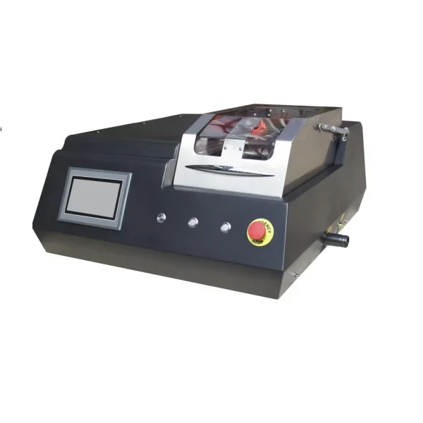 Variable Speed Metallographic Lab Equipment Automatic Metal Alloy Ceramic PCB Sample Cutting Machine