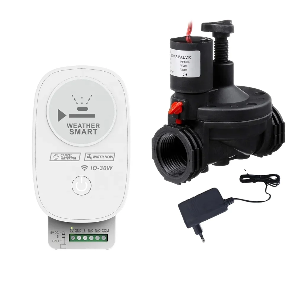 

Контроллер полива Tuya с Wi-Fi, умный домашний контроллер полива, специализированный электромагнитный клапан для воды