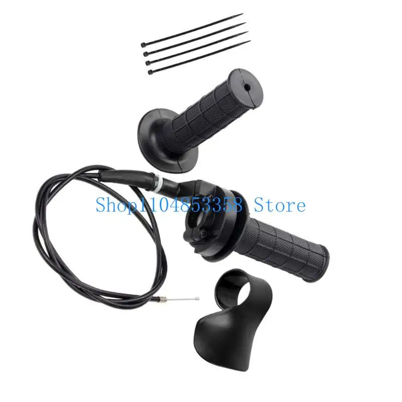 

652F Quick Install Throttles Control Handle Assembly For 50-250CC Motorcycles ATV ABS Construction Anti Vibration Grip Sleeve