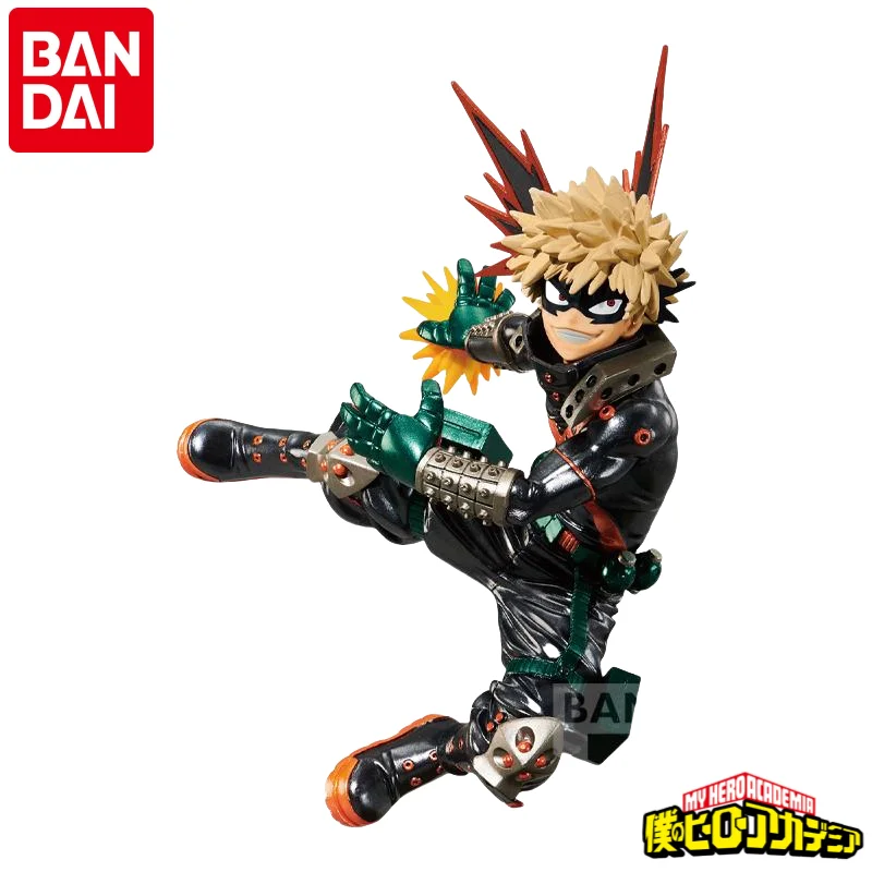 

In Stock Original Bandai 100% Genuine Banpresto My Hero Academia Bakugou Katsuki Figurine Model Ornaments Statue Holiday Gifts