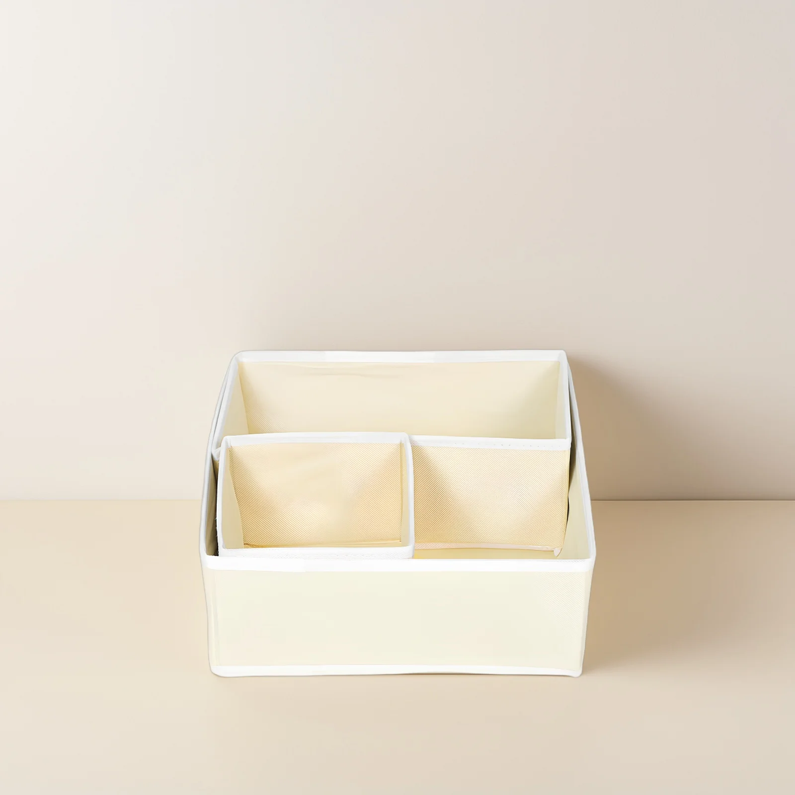 

12Pcs Underwear Storage Box Foldable Drawer Divider Large Capacity Nonwoven Fabric Organizer for Drawer Clothes Closet