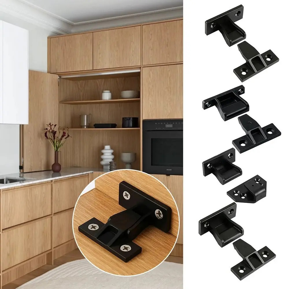 10pcs Adjustable Furniture Connectors Universal Versatile Plinth Panel Connectors Durable False Drawer Clips Cabinet Hardware