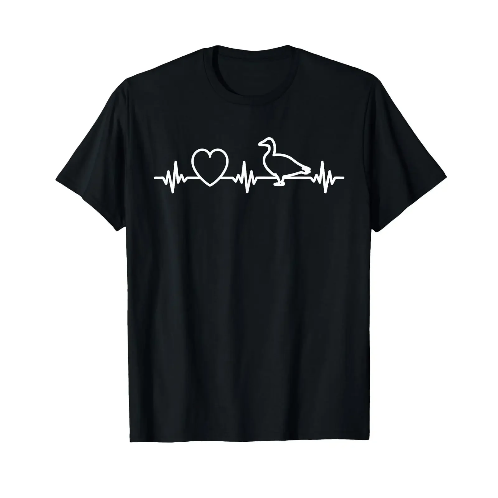 Great ducks running mallard duck poultry frequency T shirt vintage Washed homme Comfortable designer clothes Stylish Versatile
