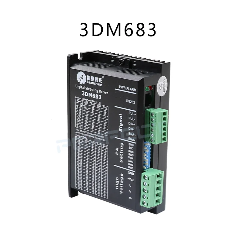 

3DM683 Leadshine 3 Phase Stepper Motor Driver Stepper Motor Driver 20-60VDC 0.5-8.3A Stepper Driver Use for CNC Engraver Machine