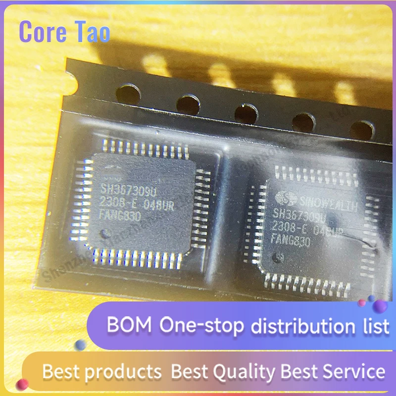 1 unids/lote SH 367309 U/048UR SH 367309 U QFP48 chip de gestión de protección BMS de litio para vehículos eléctricos en stock