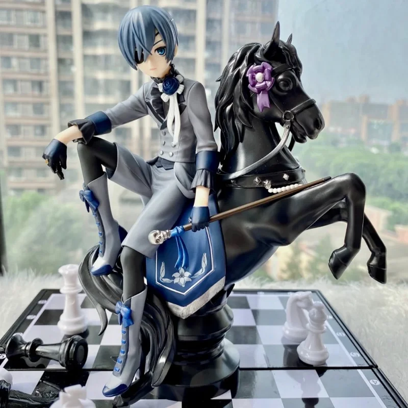 

In Stock Black Butler Ciel Sebas Circus Series Anime Figure Fans Collectible Figurine Desktop Decoration Anime Periphery Present