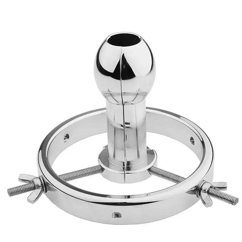 Metal Anal Expander Adjustable Anal Dilator SM Sex Toys for Men Women Vaginal Anal Stretcher glans for Easy Insert Easy to clean