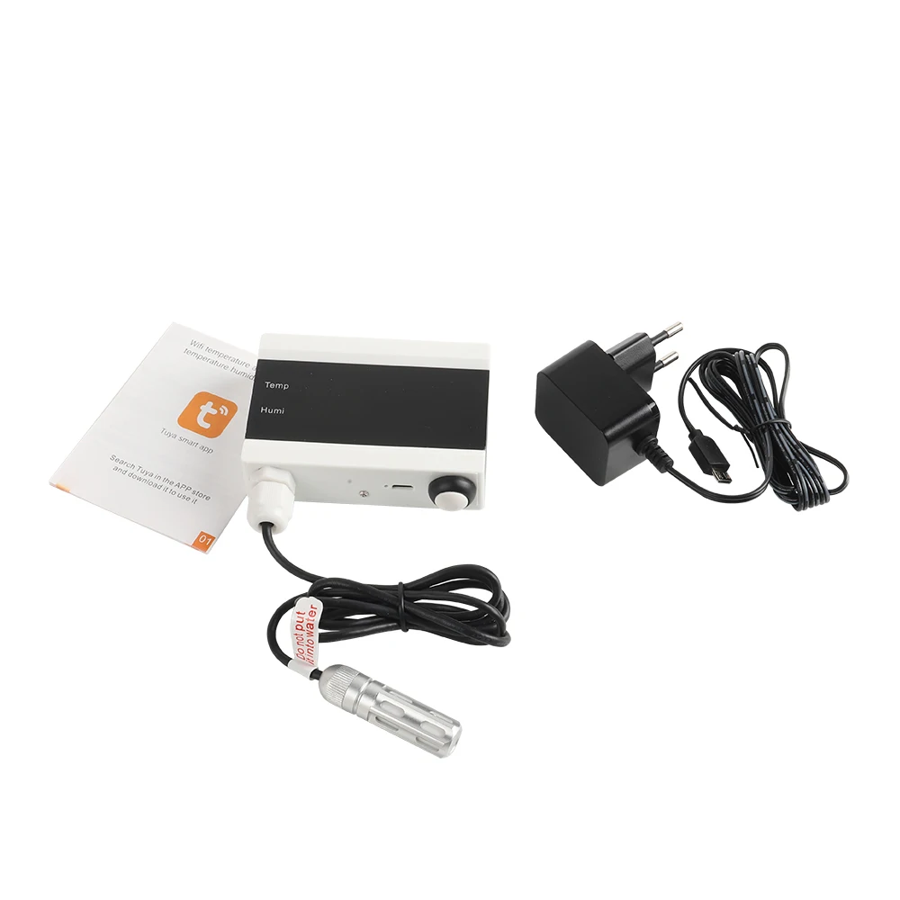

Термометр Tuya, гигрометр, монитор температуры и влажности, обнаружение температуры от -40 ℃ до 120° ℃ для домашней теплицы детской комнаты