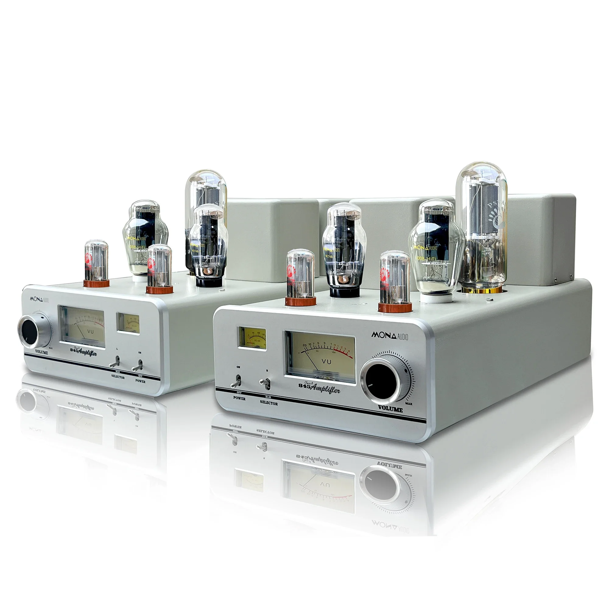 Mona Home Single-Ended Amplifier 300B Push 845 Pure White Tube Amplifier 35W*2 220V