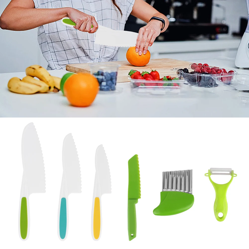 Cuchillo de Cocina para Niños 6uds