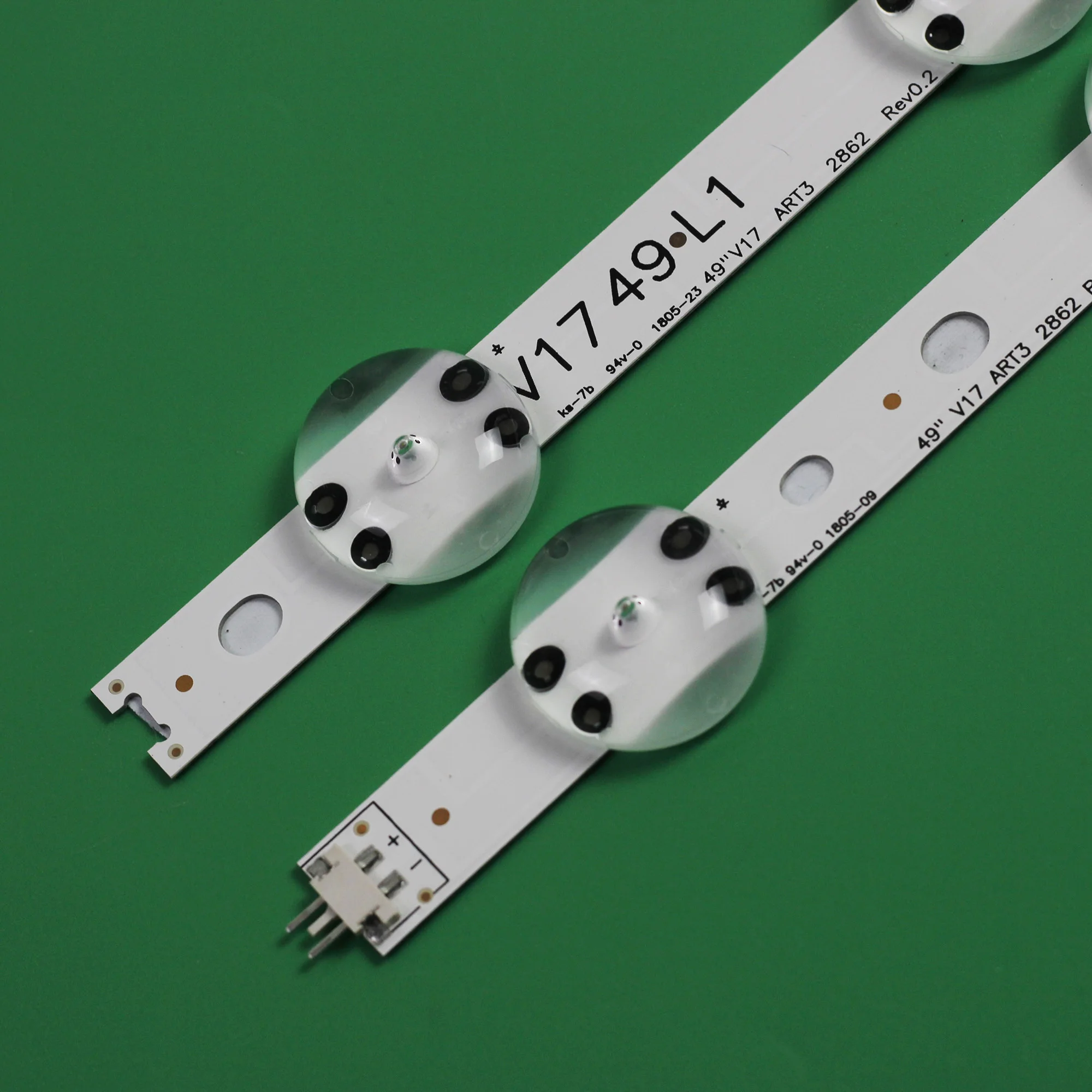 LED Backlight strip For 49LJ610V 49UJ6307 49UJ6500 49UJ6510 49UJ6517-ZA 49UJ6519-ZA 49UJ656T 6916L-2862A 6916L-2863A