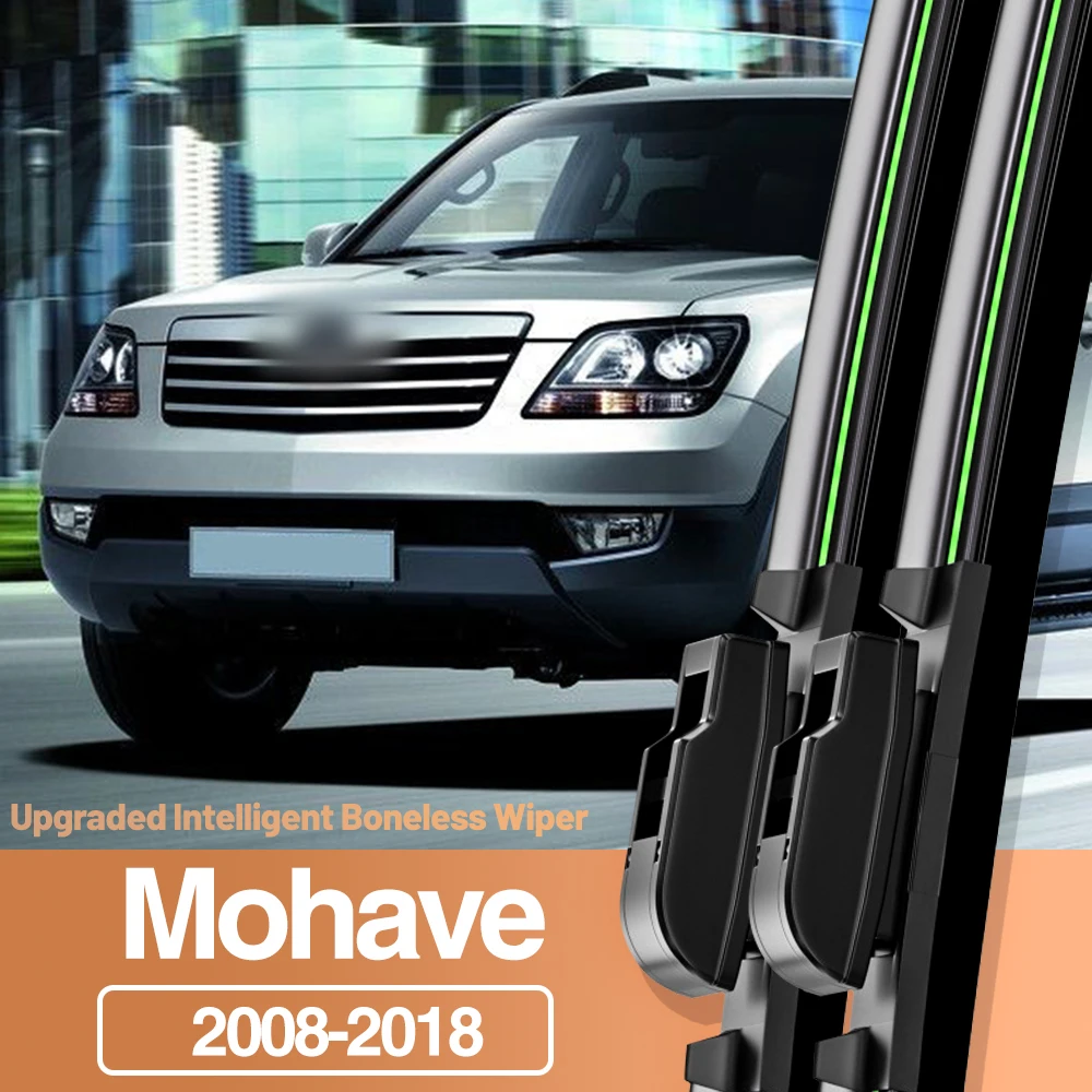 2pcs For Kia Mohave 2008-2018 Front Windshield Wiper Blades Windscreen Window Accessories 2009 2012 2013 2014 2015 2016 2017