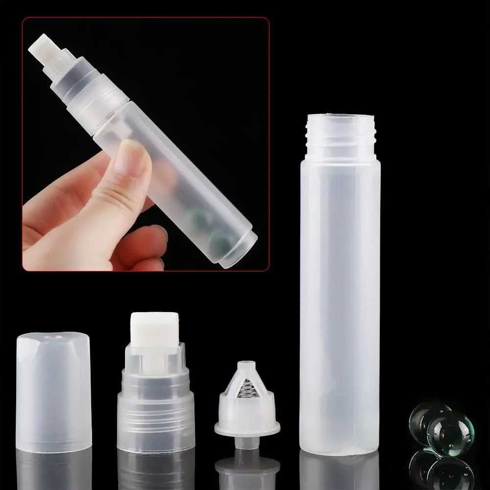 Refillable ink Barrels Tube Transparent Graffiti Pens Liquid Chalk Marker Paint Pen Accessories Empty Rod