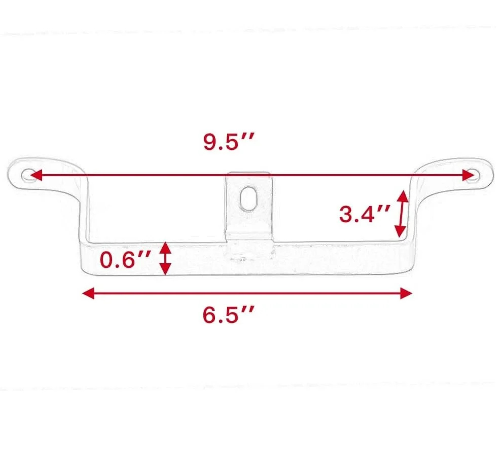 Saddlebags  to Fender Support Bracket For Harley Touring Electra Glide+Road Glide+Road King+Tour Glide 97-08 Gloss Black Chrome