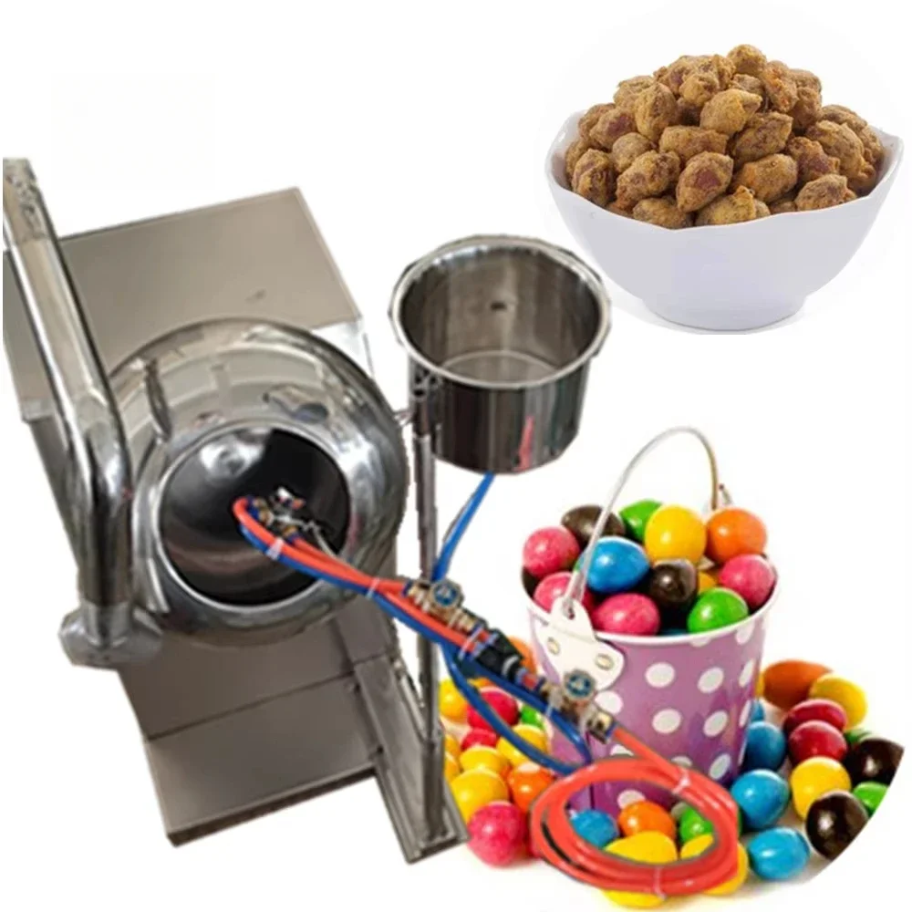 

BYC300 Automatic Small Tablet Film Coating Pan Machine with spraying system