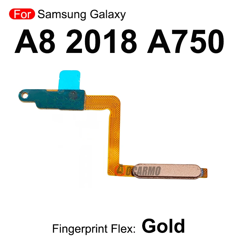 For Samsung Galaxy A750 A7 2018 Fingerprint Sensor Flex Cable Replacement Part