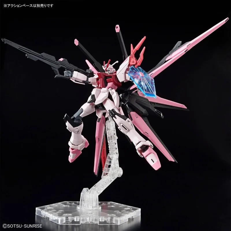 100% Oryginalny, dostępny od ręki Bandai HG 1/144 GUNDAM PERFECT STRIKE FREEDOM ROUGE Figurka Anime do Składania, Model Kolekcjonerski, Prezent