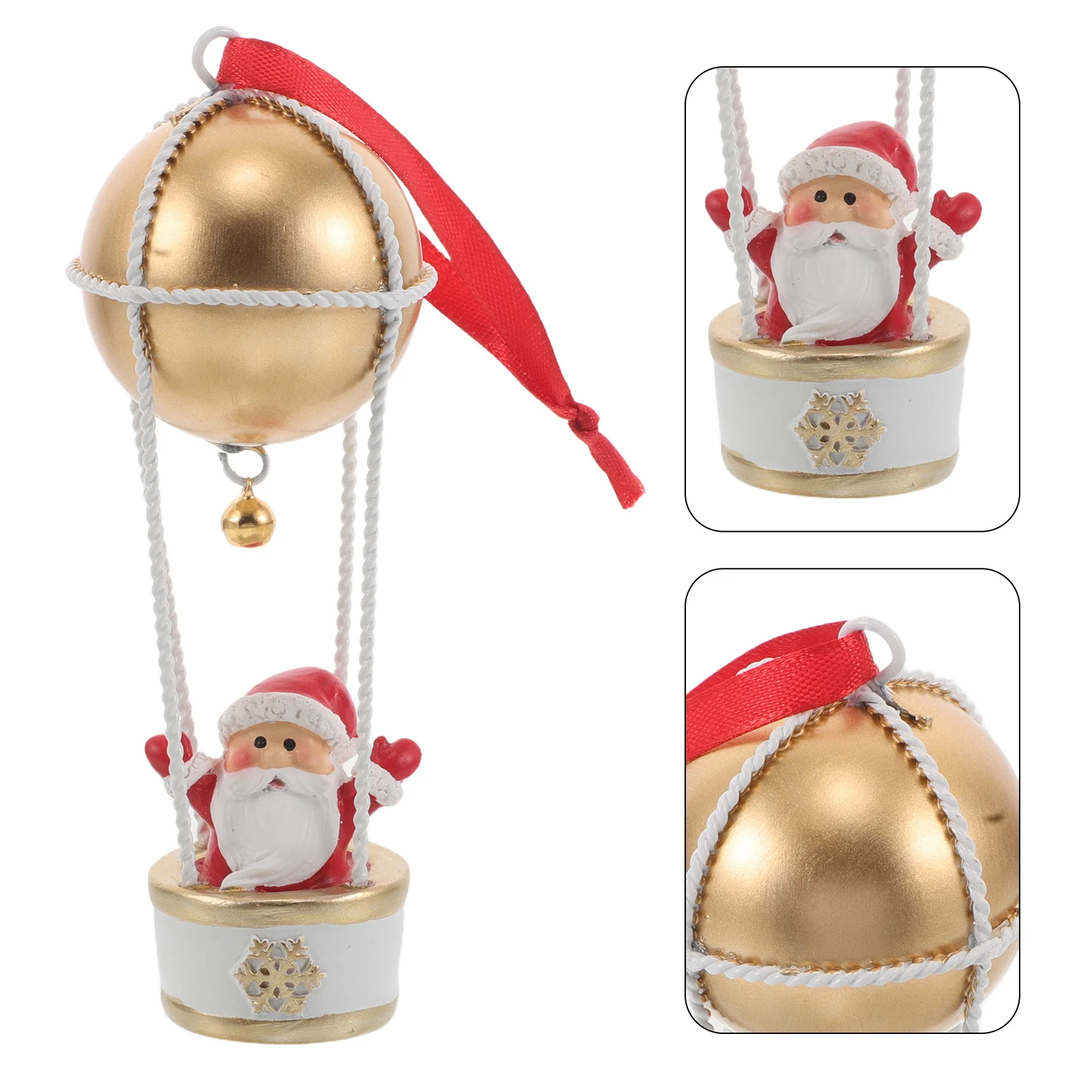 

Christmas Bell Door Hanger Resin Ornament Mini Jingle Bells Easy Hang Xmas Tree Hanging Decor Rustic Holiday Party Decoration