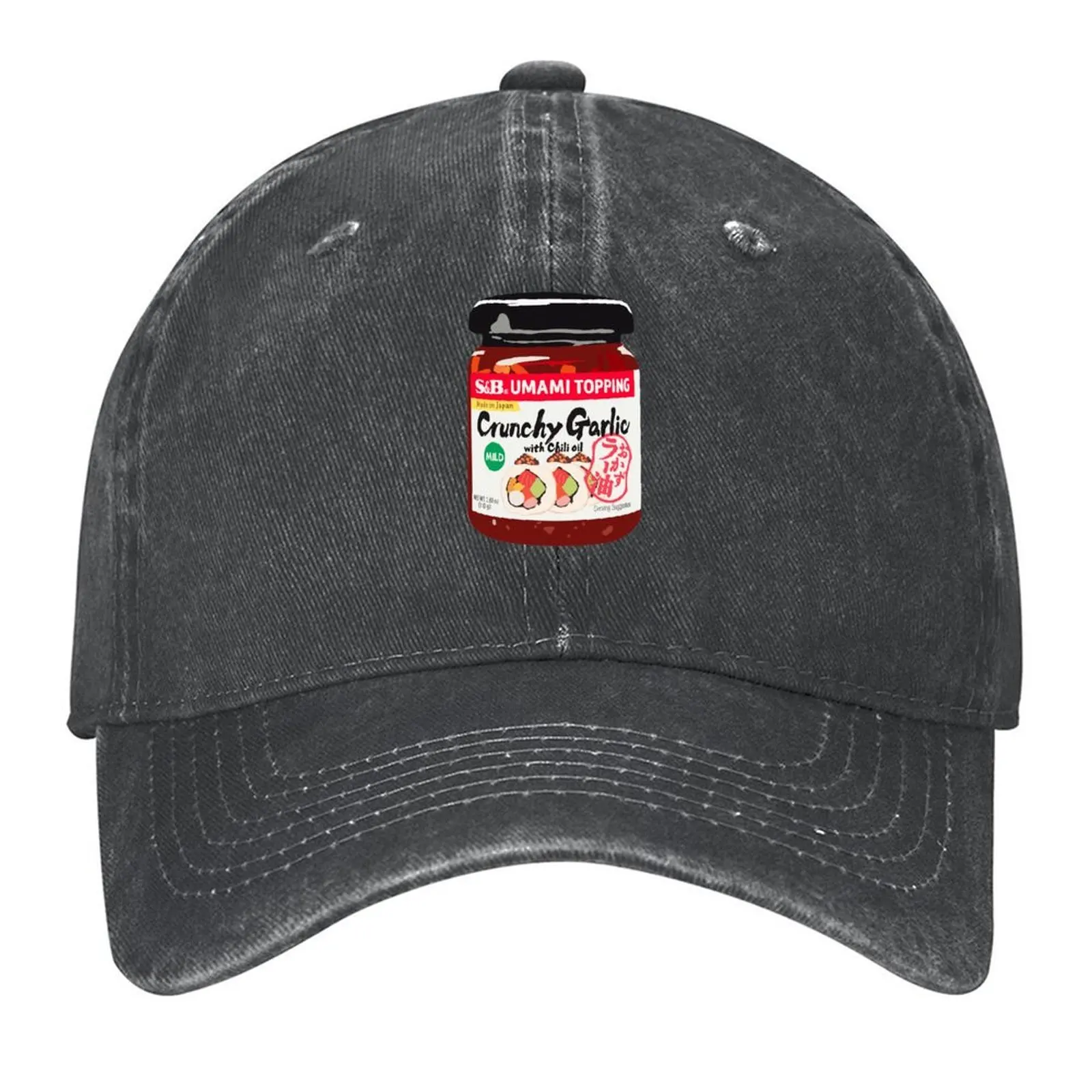 

crunchy garlic chili oil Baseball Cap Male hat Golf Hip Hop Trucker Cap Women Hats Men's
