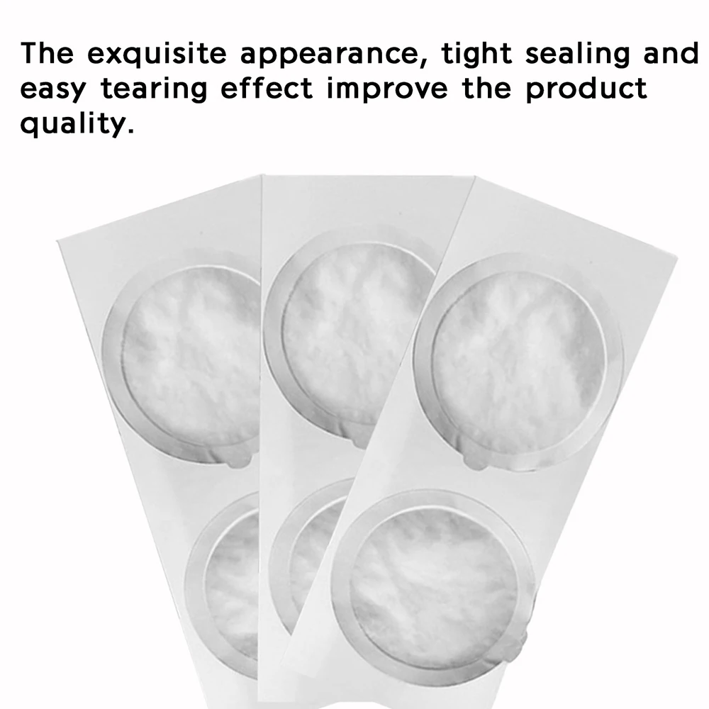 Refilling Capsule Self Adhesive Aluminum Foil Brewer Lid Capsula Seals Sticker Coffee Maker For Coffee Capsules