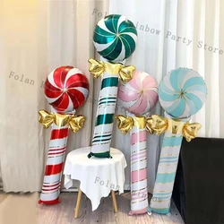 Extra Large Stand Candy Foil Balloons Christmas Sweet Candies Balloons New Year Christmas Decorations Navidad 2025 Decor