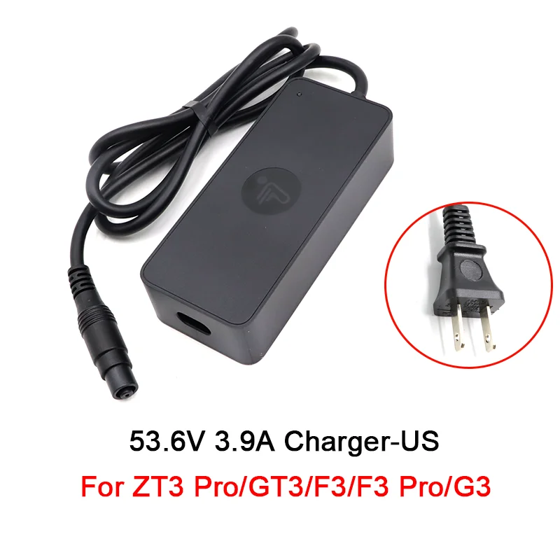 Original 53,6V 3,9A Schnellladegerät für Ninebot by Segway MAX G3 F3/F3Pro GT3 ZT3 Xiaomi 4 Plus/4 Pro Scooter Netzteil
