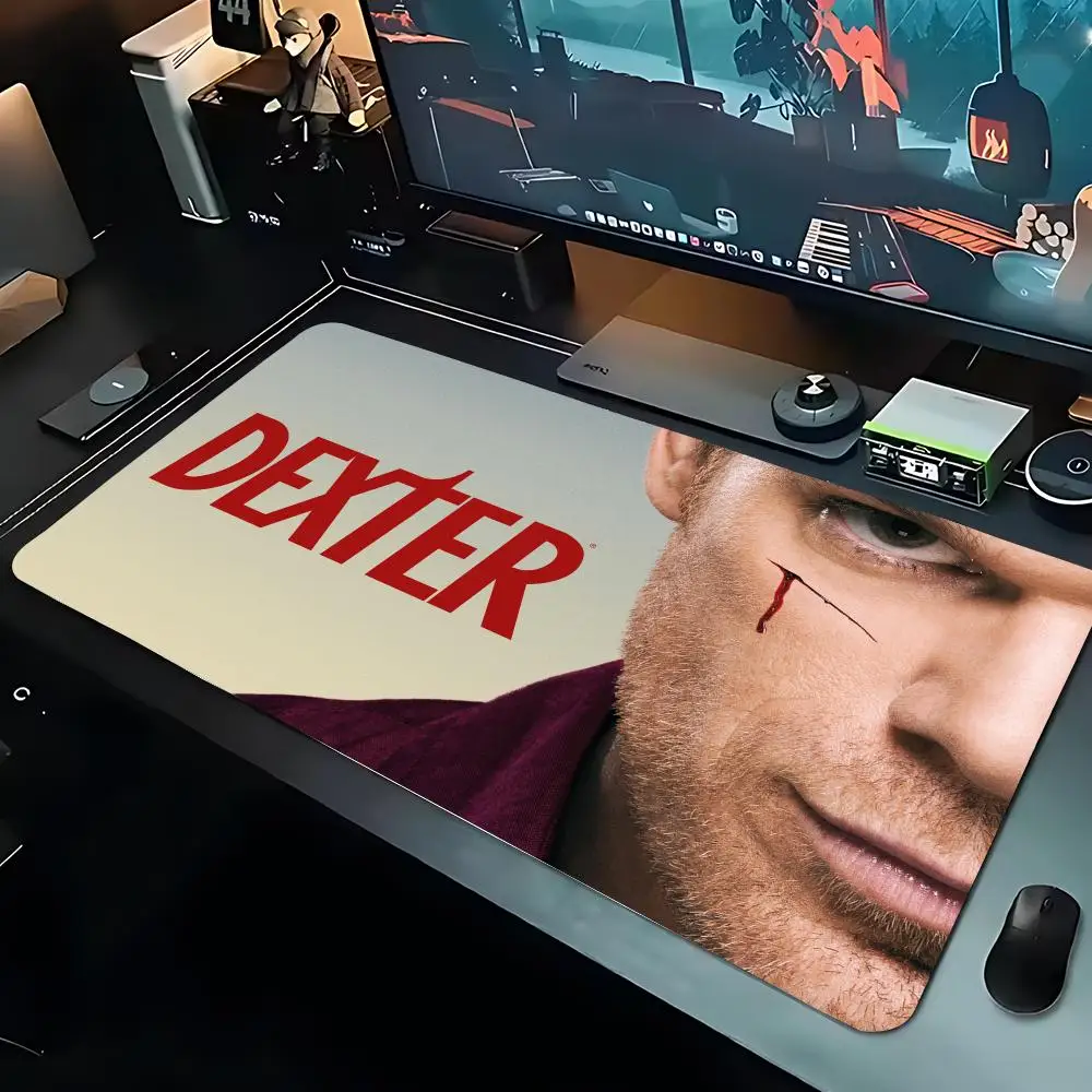 Dexter Mouse Pad Large Playmat Gaming Customized Mat XXL Size Gamer Office Mousepad Logo Desk Mat