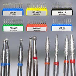 Dental Diamond Bur FG Drills for High Speed Handpiece Polishing Whitening Tools Dental Burs for Teeth Whitening