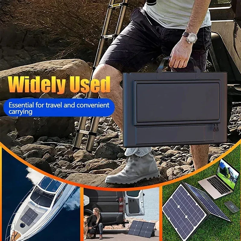1000W Portable Foldable Solar Panel Kit Complete Solar Power Station 18V Generator Charger for Car Boat Caravan Camping Outdoor view 2