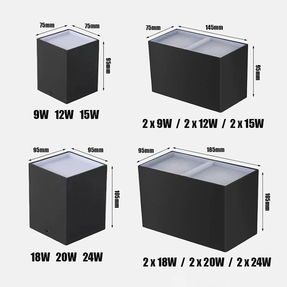 Surface Mounted Dimmable COB LED Downlights 9W 12W 15W 24W LED Ceiling Lights Background Spotlights Lobby Living Room Bedroom