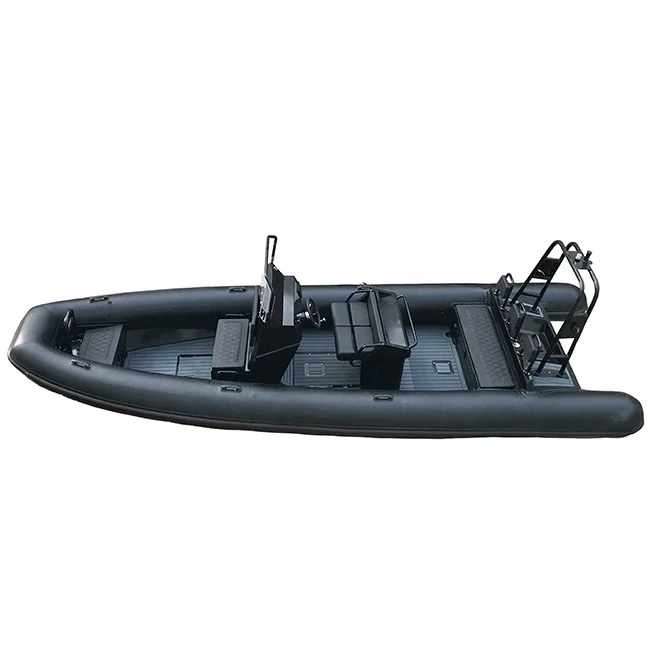 High Performance 700 23ft Aluminum RIB Double Hull Orca/Hypalon/PVC Inflatable Boats for Fishing