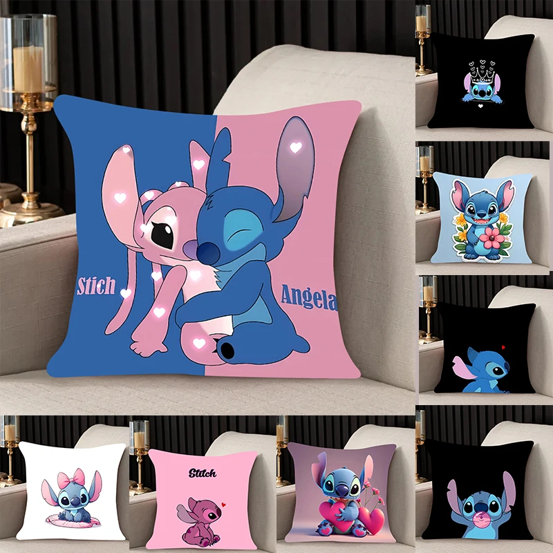 

Pillow Cover Stlch room bedroomo office coffee shop car Dakimakura Throw Pillows iving room Pillowcase Car Cushion Cover Kawaii