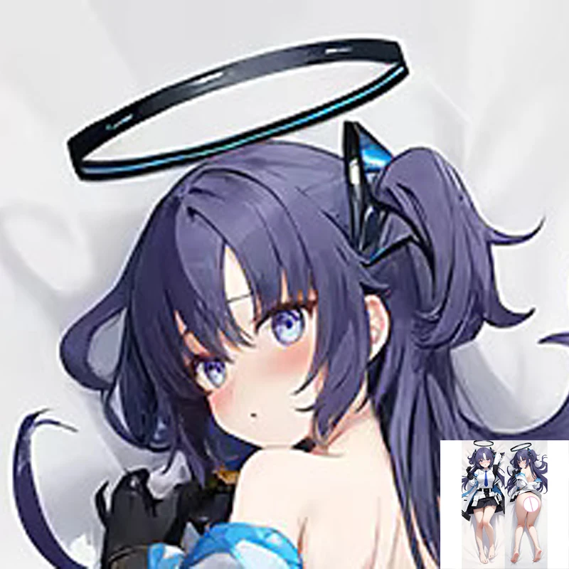 

Anime Dakimakura Pillow Case Fate Sexy and Busty Hayase Yuuka Double-Sided Halloween Decoration