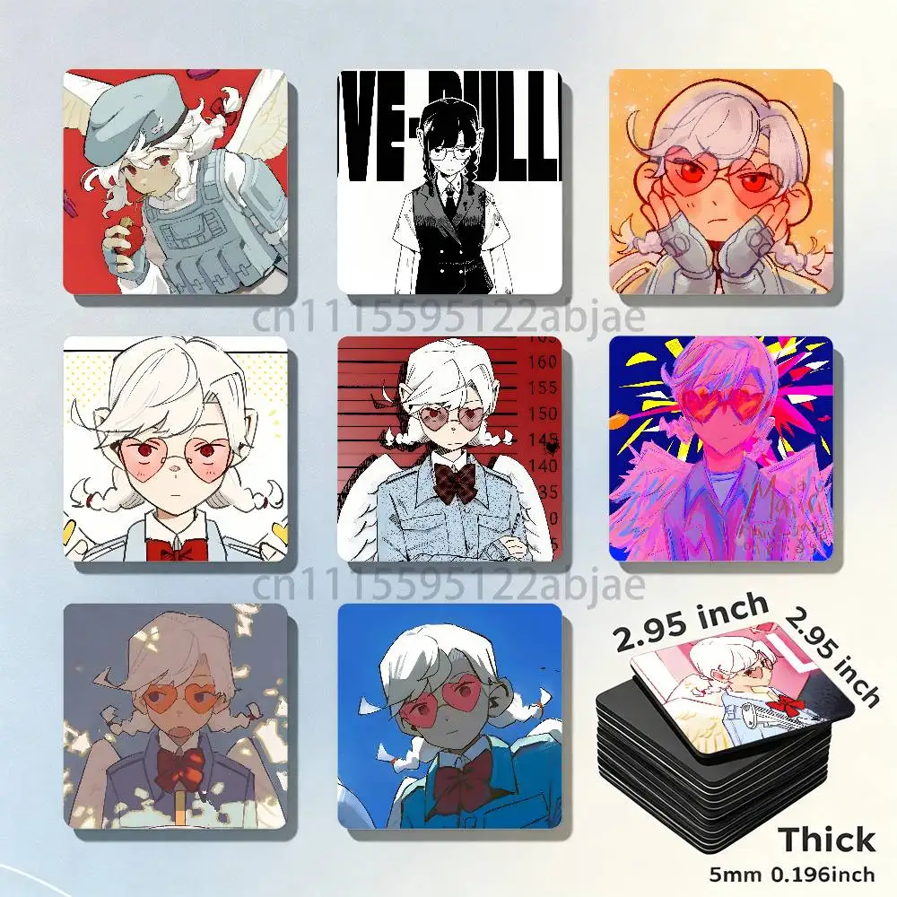 H-Hasumi Ena L-LOVE BULLET New PVC Fridge Magnet for Cartoon Refrigerator Decor For Child Magnetic Toy