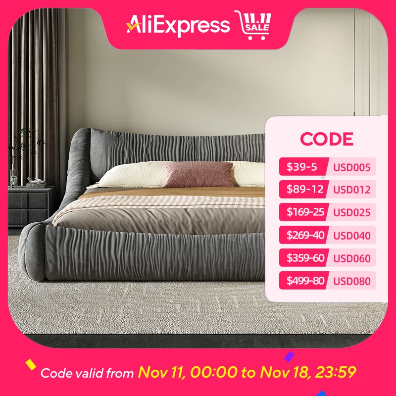 

Loft Luxury Velvet Bedroom Bed Storage Space King Modern Sets Double Beds Adults Hotel Floor Camas De Dormitorio Home Furniture