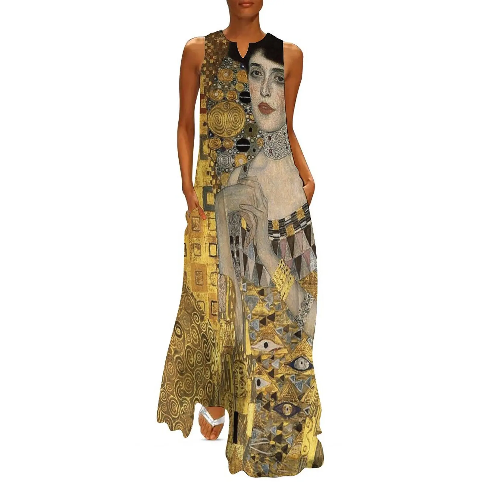 

Gustav Klimt, Adele Bloch-Bauer Long Dress clothes for woman fairy dress women clothes evening dress ladies