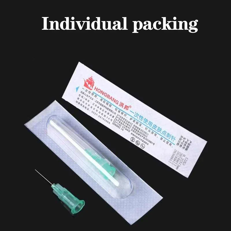 32G 4mm/6mm/8mm/13mm disposable non painless small needle micro cosmetic injection water gloss skin needle
