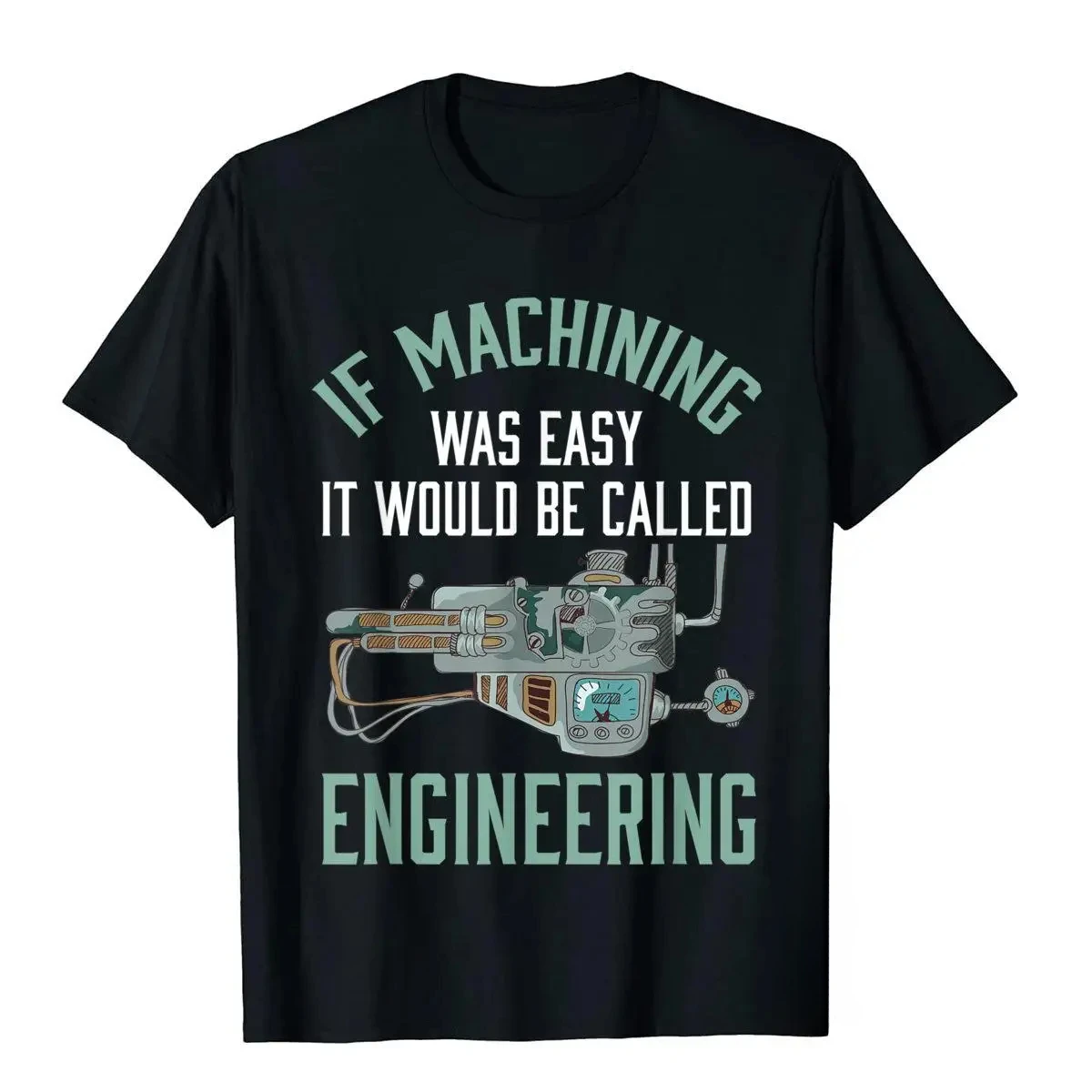 Summer harajuku Machinist Shirt Funny Joke Humor CNC Machinist Gift  Fashion Man Top T-Shirts Cotton Tops T Shirt Fashionable