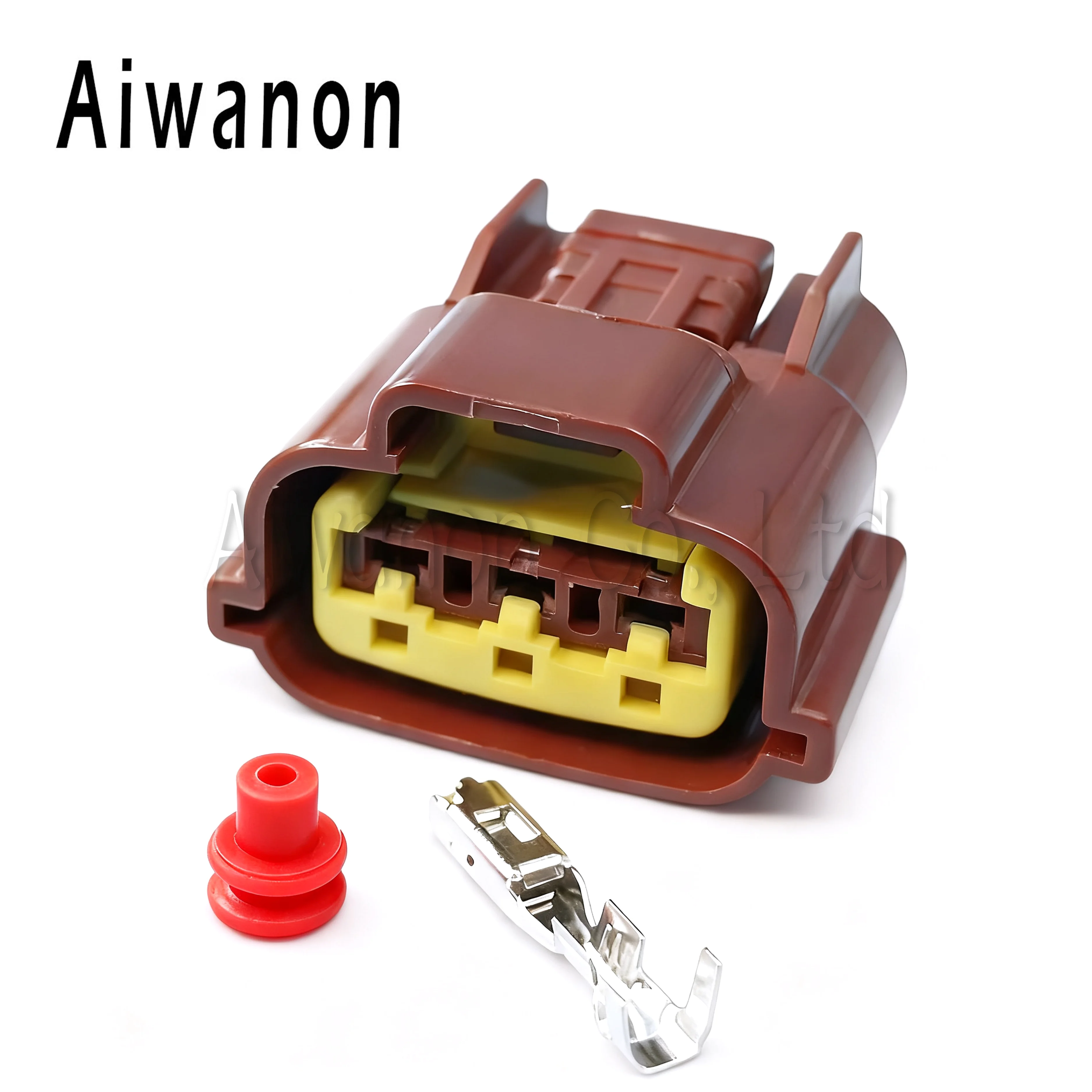 

1 Set 3 Pin Car Ignition Coil Throttle Governor Sensor Electrical Connectors Female Harness Plug 6098-0142 For Nissan