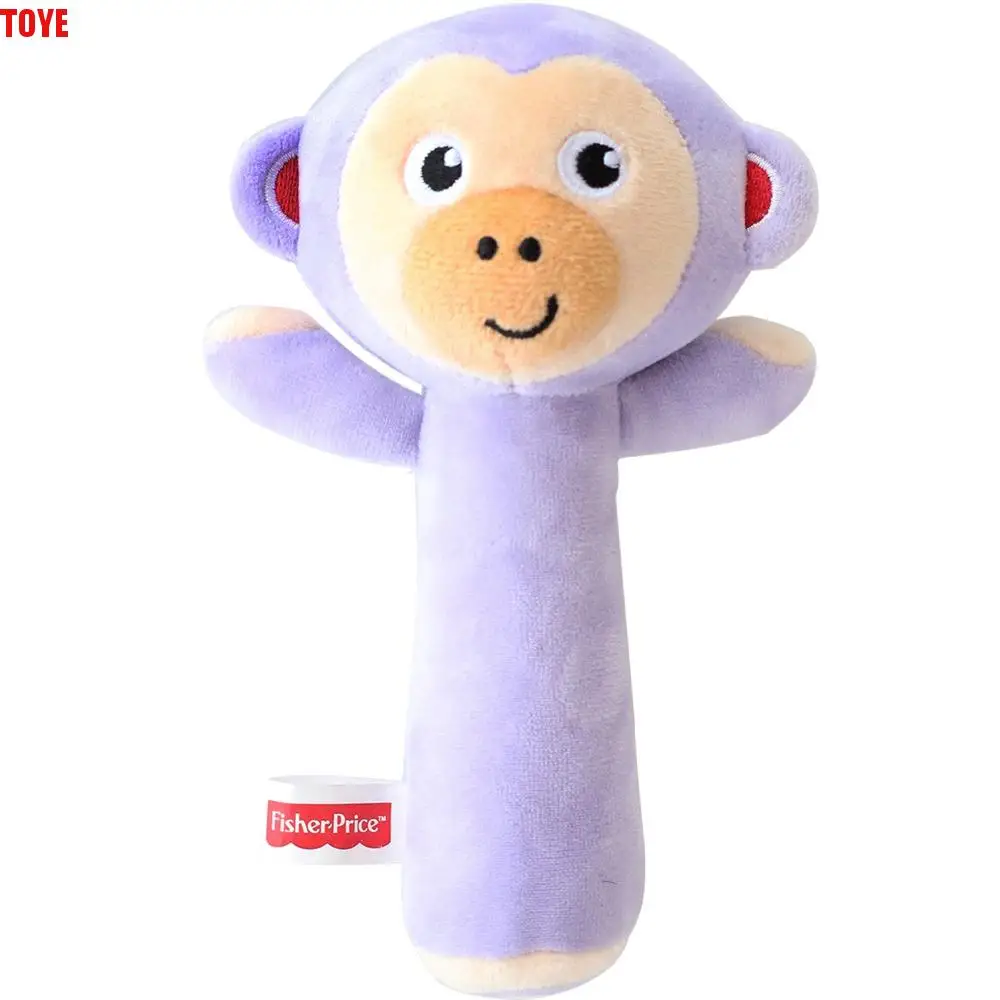 

Plush Hand-cranked Bell Toys Cartoon Animal Comfort Hand-cranked Stick Creative Soft Soothing Plush Animal Toy Birthday