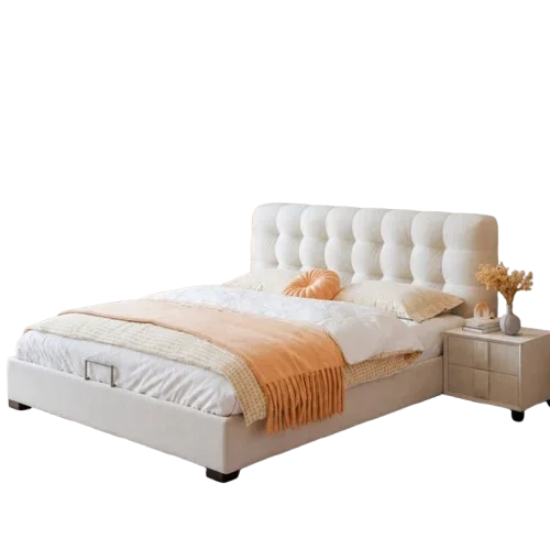 # Simple European Bed Bedroom Japanese Designer Individual Bed Ergonomic Muebles Simple Replica Entertainment Trendy Furniture