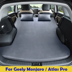 Car Travel Bed For For Geely Monjaro Atlas Pro Inflatable Air Mattress Self-driving Tour Bed Outdoor Camping Trunk Sleeping Mat