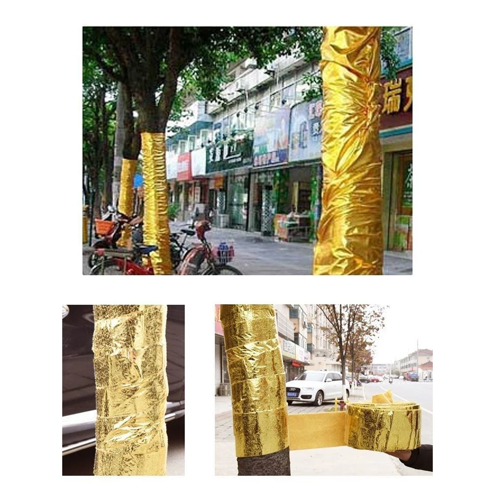 Tree Wrapping Tape Breathable Fiber Tree Protector Wrap 20m For Frost Sun Animal Damage Prevention Plants Protection Accessories