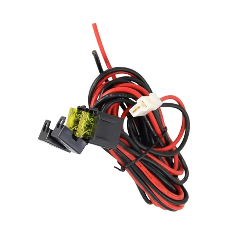 B27B Extension Cables DC Power Cable Cord FT-1907/1807/7900R/8900R 1M For YAESU ICOM Kenwood Power Cords