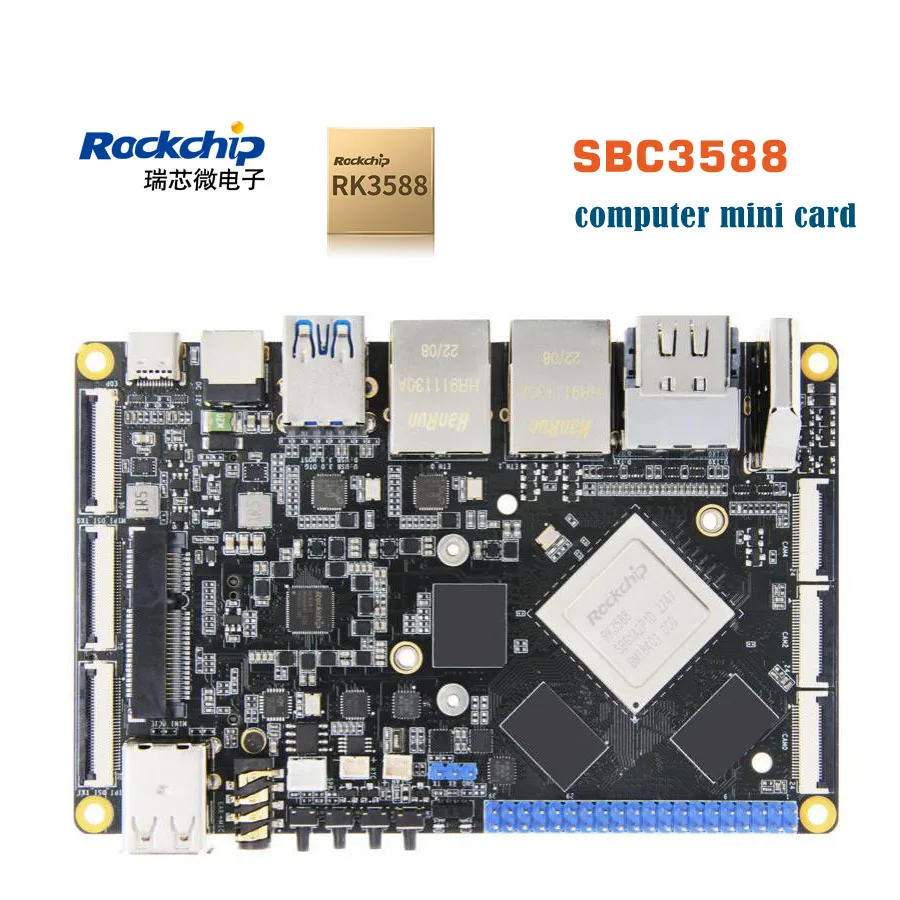 RK3588 Computing Board SBC3588  android development boardsoc embedded POS/car/medical/industrial linux/android som