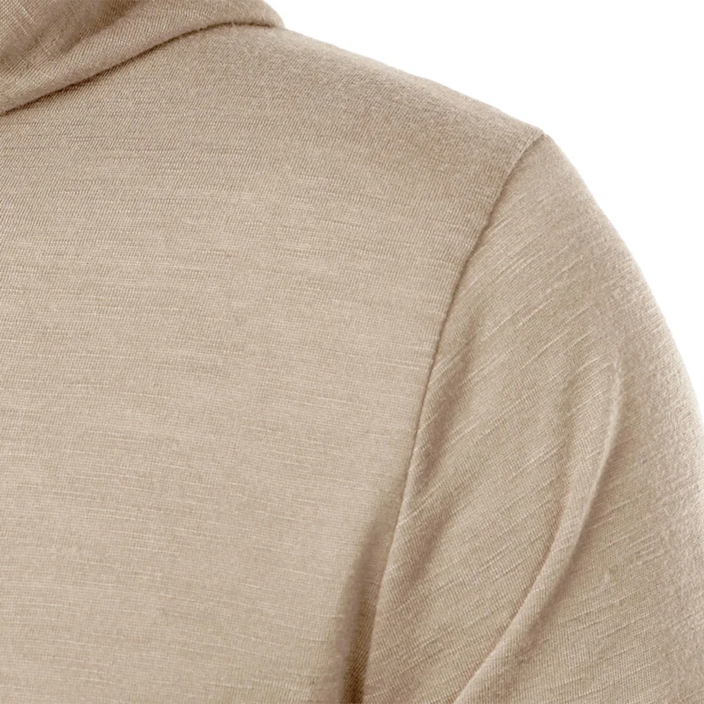 Männer Baumwolle T-shirt Kurzarm Mit Kapuze Einfarbig Slim Fit Männlich Atmungsaktive Sport Tees Leichte Fitness Männlich Casual Tops – Detail 25