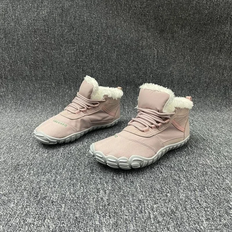 2024 Hot Sale Young Casual Shoes Winter Fleece Thickened Outdoor Non-slip Hiking Shoes Couple Large Size Soft-soled Cotton Shoes