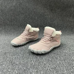 2024 Hot Sale Young Casual Shoes Winter Fleece Thickened Outdoor Non-slip Hiking Shoes Couple Large Size Soft-soled Cotton Shoes